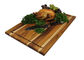 placa de corte 16x12 de bambu para o antibacteriano da cozinha a favor do meio ambiente