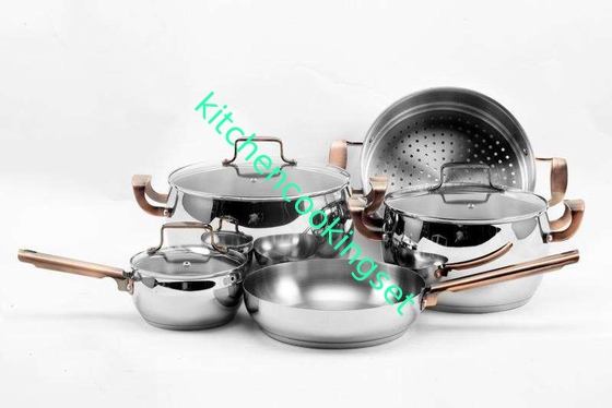ECO - Desempenho ajustado do profissional do produto comestível Ss410 do Cookware não-aderente amigável