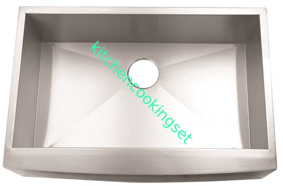 As bancas da cozinha de aço inoxidável da instalação de Undermount encontram o padrão americano