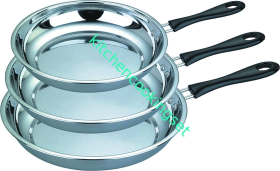 Agregado familiar/material 410# de aço inoxidável ajustado Cookware não-aderente do restaurante